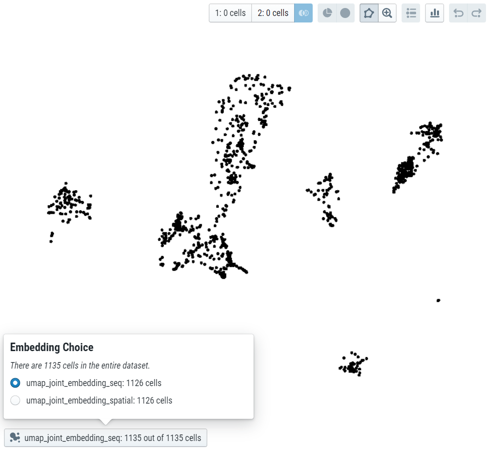 Screenshot3 of analyzing data in CELLxGENE